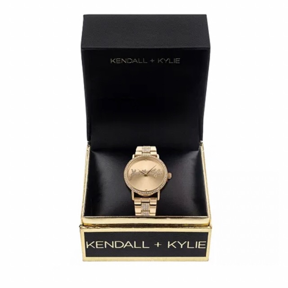 KENDALL AND KYLIE GOLD WATCH WITH BOX & PAMPHLET - Picture 3 of 6